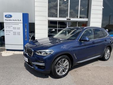 Voir le détail de l'offre de cette BMW X3 xDrive30dA 286ch Luxury de 2021 en vente à partir de 616.68 €  / mois