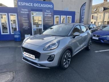 Voir le détail de l'offre de cette FORD Puma 1.0 Flexifuel 125ch S&S mHEV Titanium de 2024 en vente à partir de 238.07 €  / mois