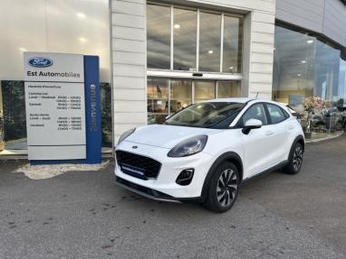 Voir le détail de l'offre de cette FORD Puma 1.0 Flexifuel 125ch S&S mHEV Titanium Business de 2024 en vente à partir de 231.8 €  / mois