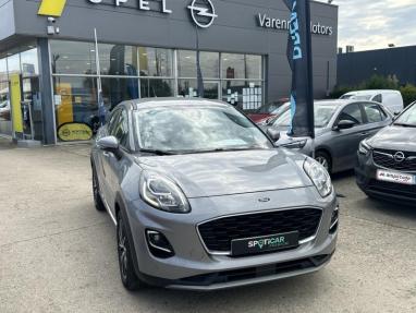 Voir le détail de l'offre de cette FORD Puma 1.0 EcoBoost 125ch mHEV Titanium 6cv de 2020 en vente à partir de 178.78 €  / mois