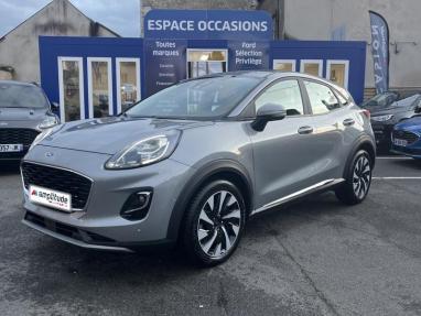 Voir le détail de l'offre de cette FORD Puma 1.0 Flexifuel 125ch S&S mHEV Titanium de 2024 en vente à partir de 238 €  / mois