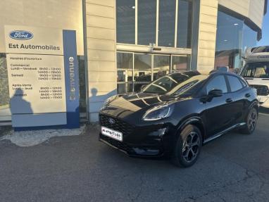 Voir le détail de l'offre de cette FORD Puma 1.0 EcoBoost Hybrid 125ch ST Line S&S de 2025 en vente à partir de 27 790 € 