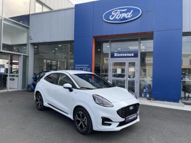 Voir le détail de l'offre de cette FORD Puma 1.0 EcoBoost Hybrid 125ch ST Line S&S Powershift de 2025 en vente à partir de 26 499 € 