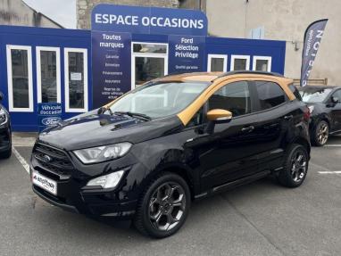 Voir le détail de l'offre de cette FORD EcoSport 1.0 EcoBoost 125ch ST-Line Noir/Jaune Euro6.2 de 2018 en vente à partir de 202.14 €  / mois