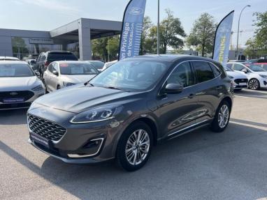 Voir le détail de l'offre de cette FORD Kuga 2.5 Duratec 225ch PowerSplit PHEV Vignale e-CVT 13cv de 2020 en vente à partir de 337.31 € / mois