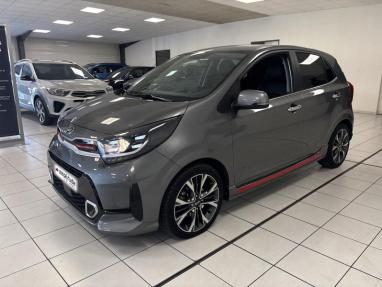 Voir le détail de l'offre de cette KIA Picanto 1.2 DPi 84ch GT Line Premium BVMA5 de 2021 en vente à partir de 154.57 € / mois