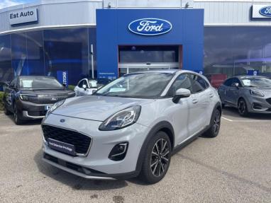 Voir le détail de l'offre de cette FORD Puma 1.0 EcoBoost 125ch mHEV Titanium 6cv de 2021 en vente à partir de 192.53 € / mois