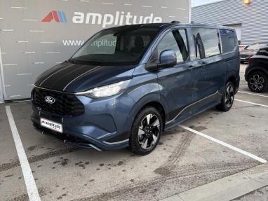Voir le détail de l'offre de cette FORD Transit Fg CUSTOM CAB APP 320 L1H1SPORT2.5L Dur 232ch hyb rechar CVTPHEVCVT SPORT de 2025 en vente à partir de 52 974 € 